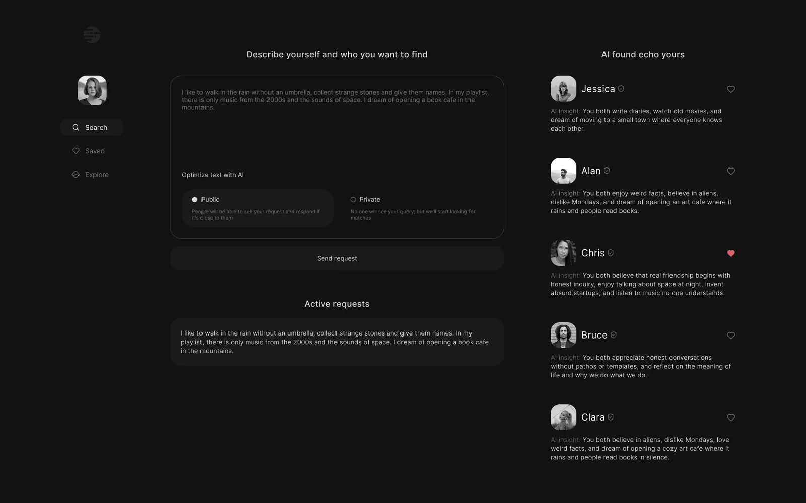 Search with AI insights