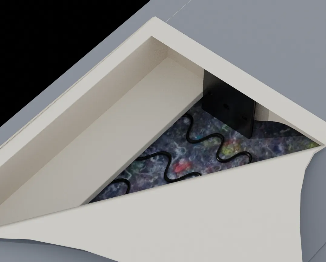 Sofa mechanism render